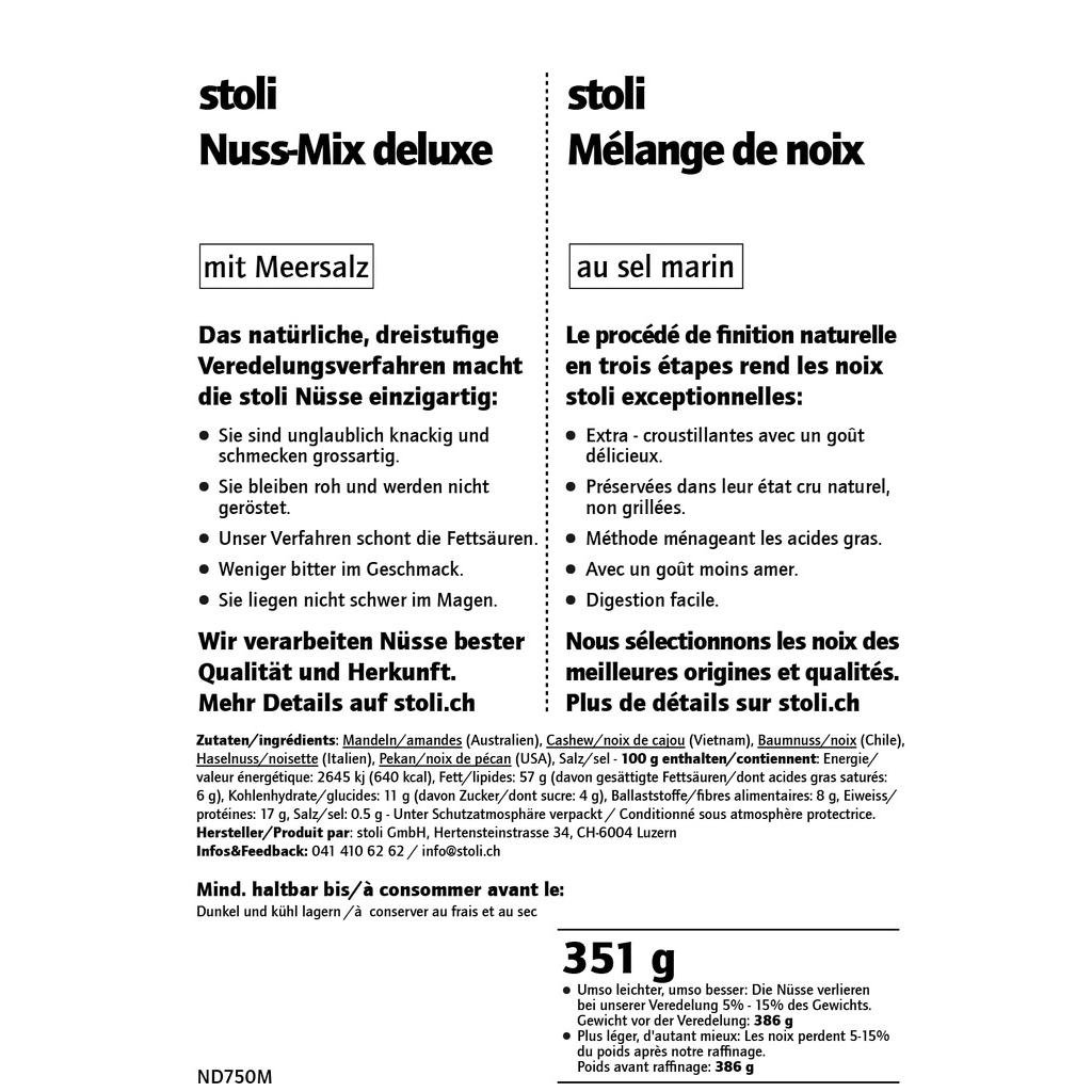 Stoli 3er Set Mix Deluxe 351 gr mit Meersalz
