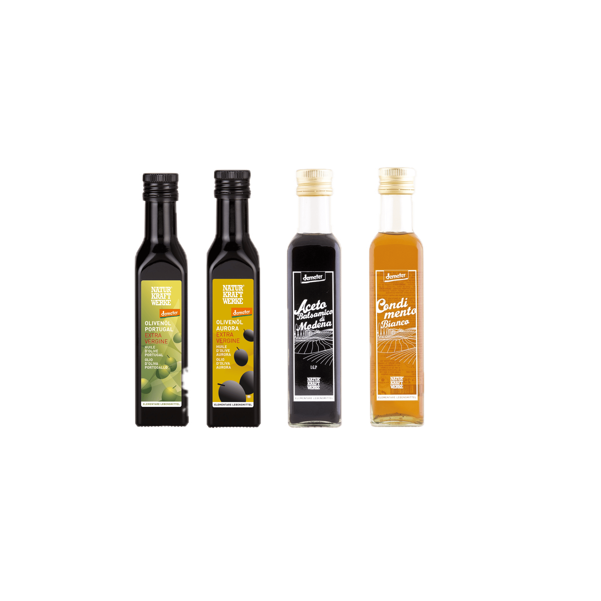 Coffret cadeau huile d'olive + vinaigre balsamique