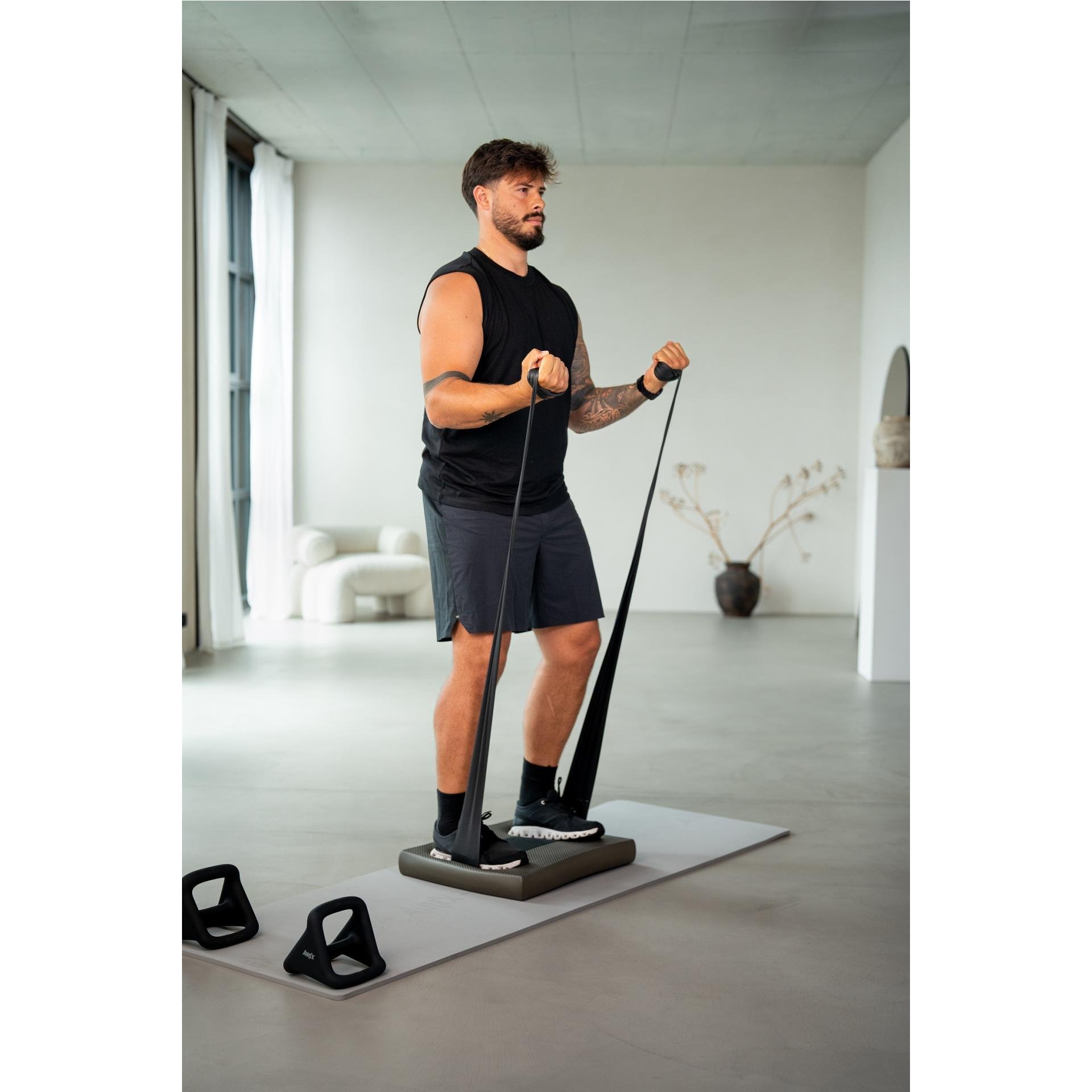 Airex Lot de bandes de résistance HEARTBEAT, 3 bandes