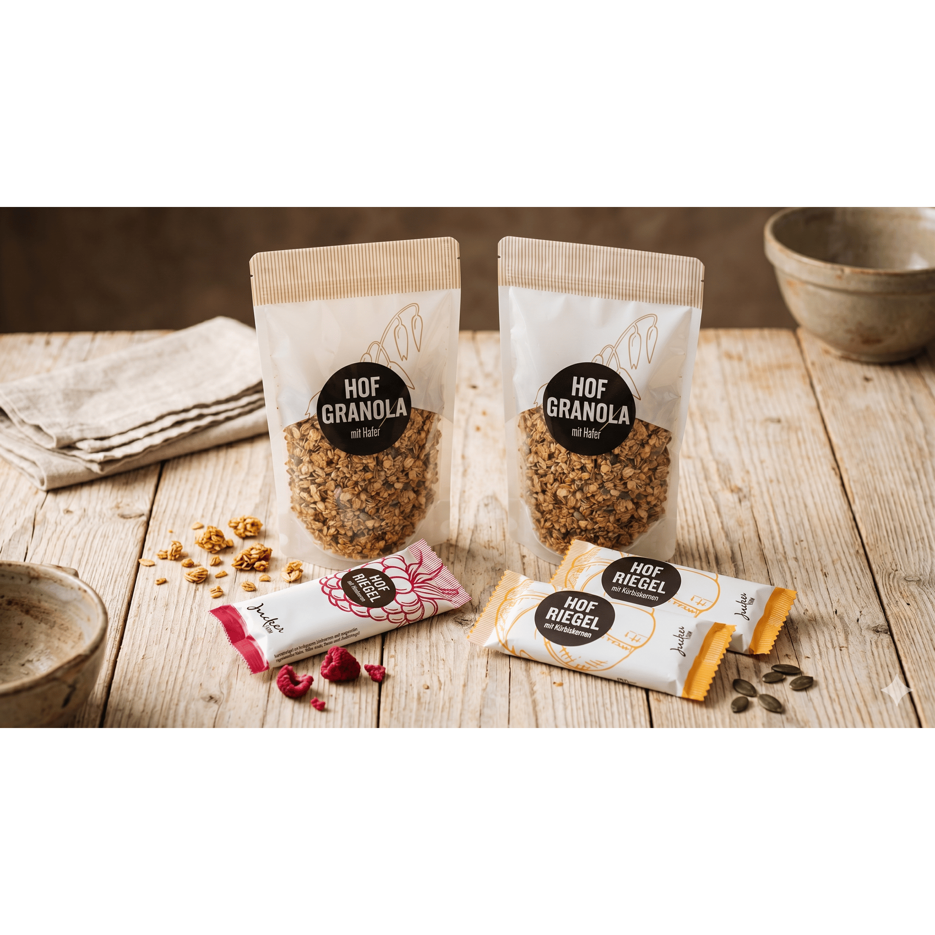 Hofriegel und Hofmüesli Set