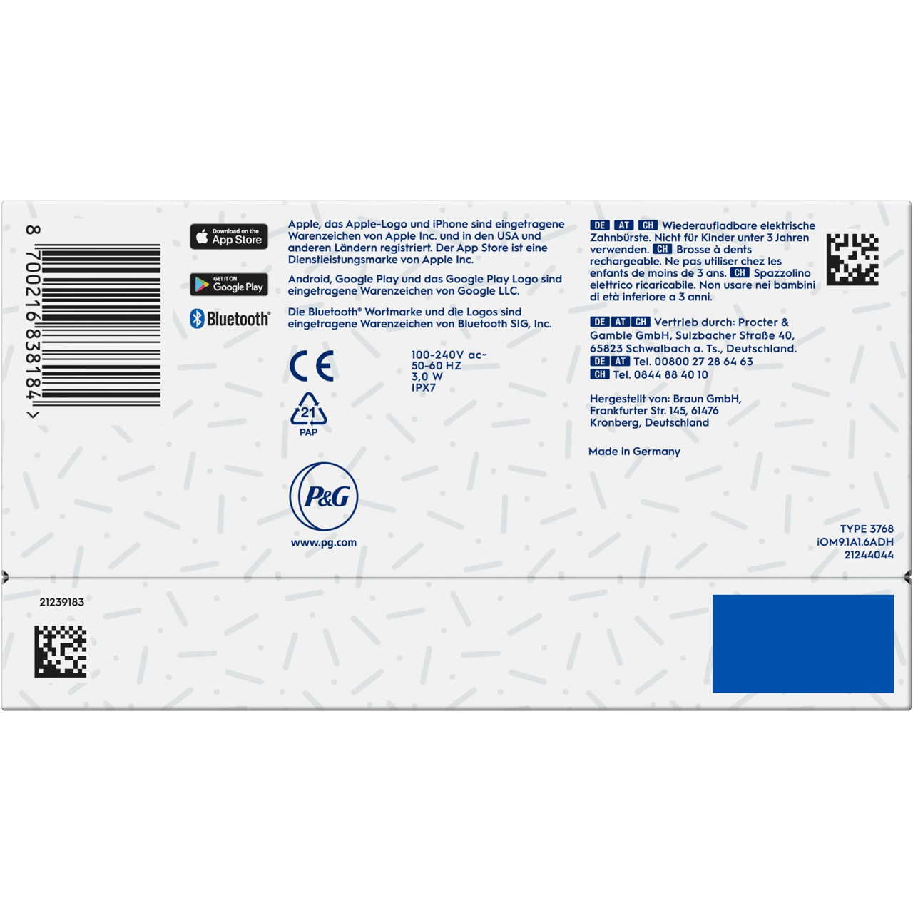 Oral-B Elektrische Zahnbürste iO Series9 White Alabaster