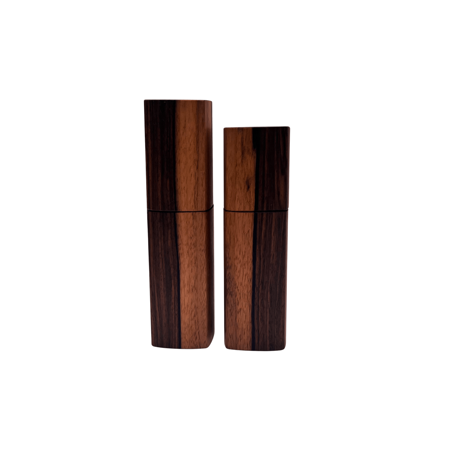 Gewürzmühlen-Set aus Nussbaum