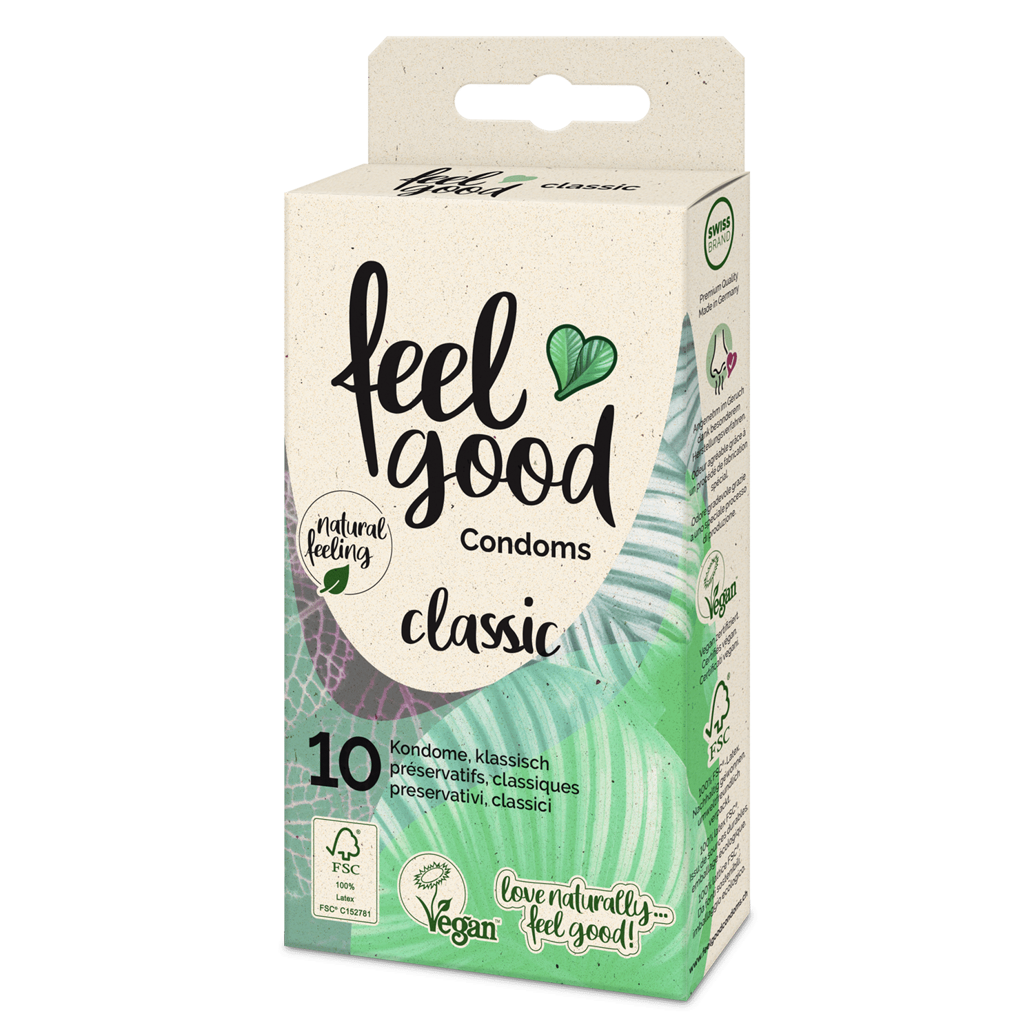 feel good Gefühls-Trio Kondome