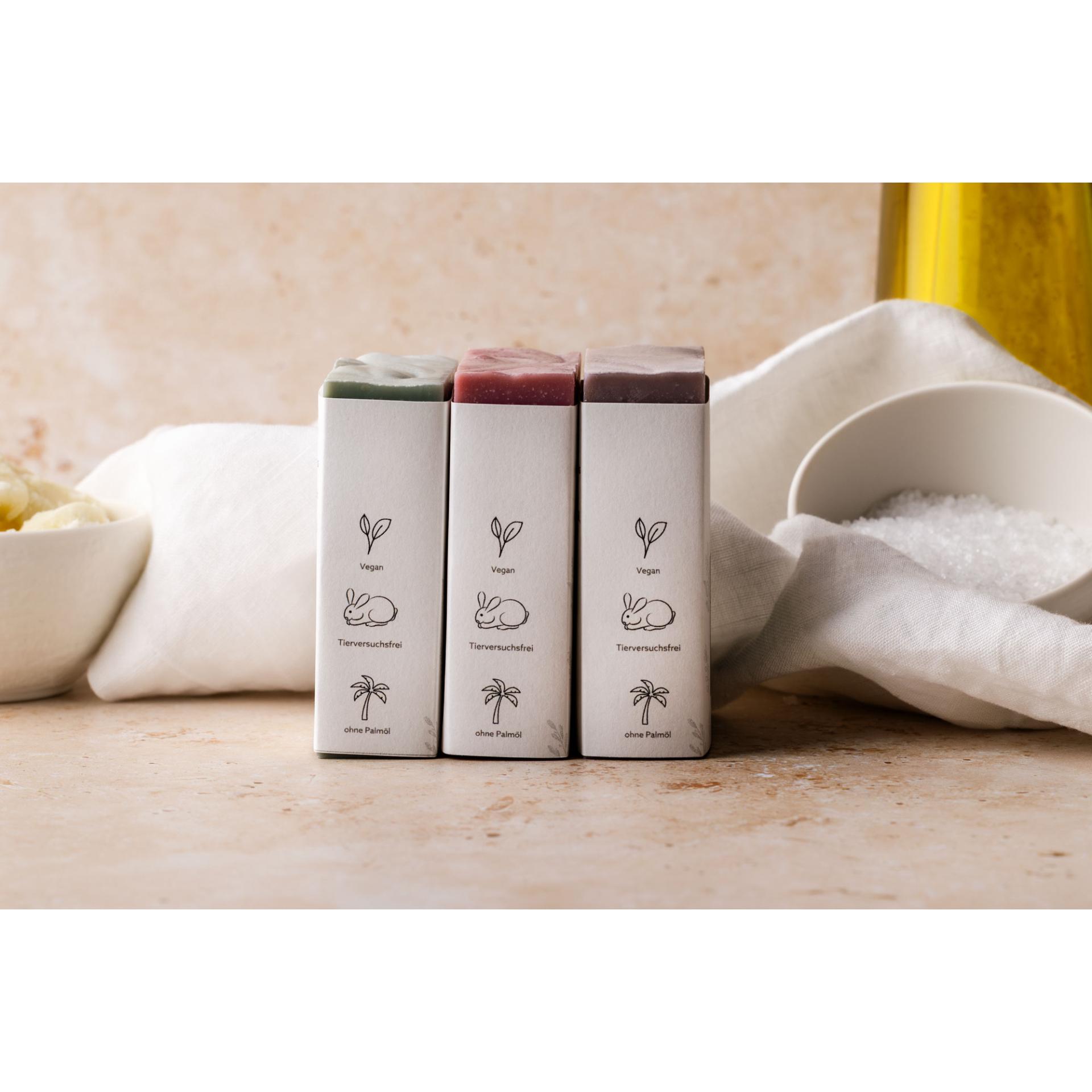 Schweizer Seifen Lavendel Seifen-Set