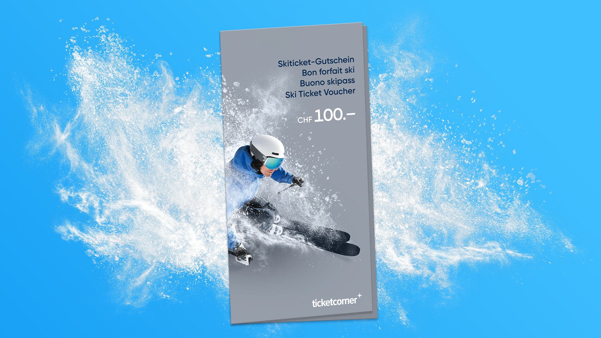 Skiticket-Gutschein im Wert von CHF 100