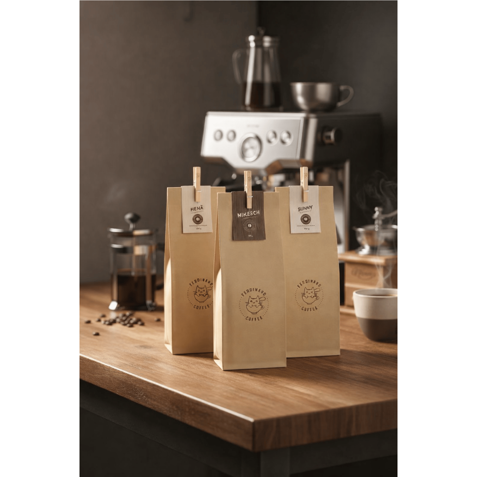 Ferdinandcoffee Kaffee Degustationsset 3er