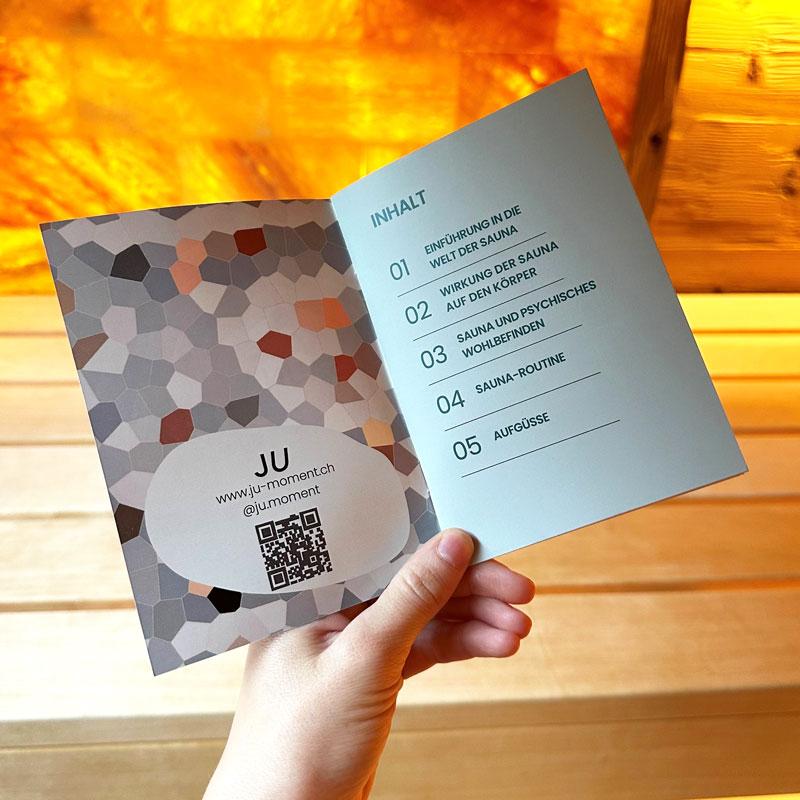 Sauna Tuch + Sauna-Booklet