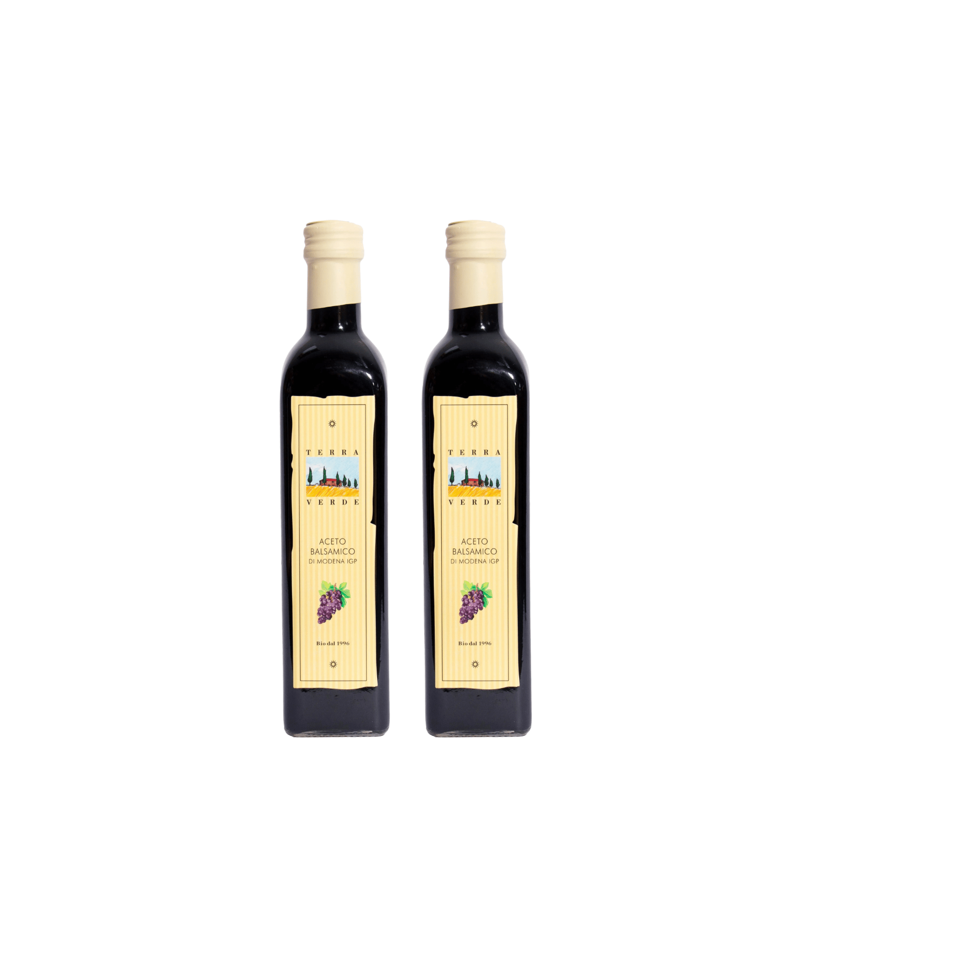 Set di 2 Aceto Balsamico di Modena IGP biologico 500 ml