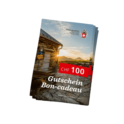 Gutschein SAC - Schweizer Alpen Club