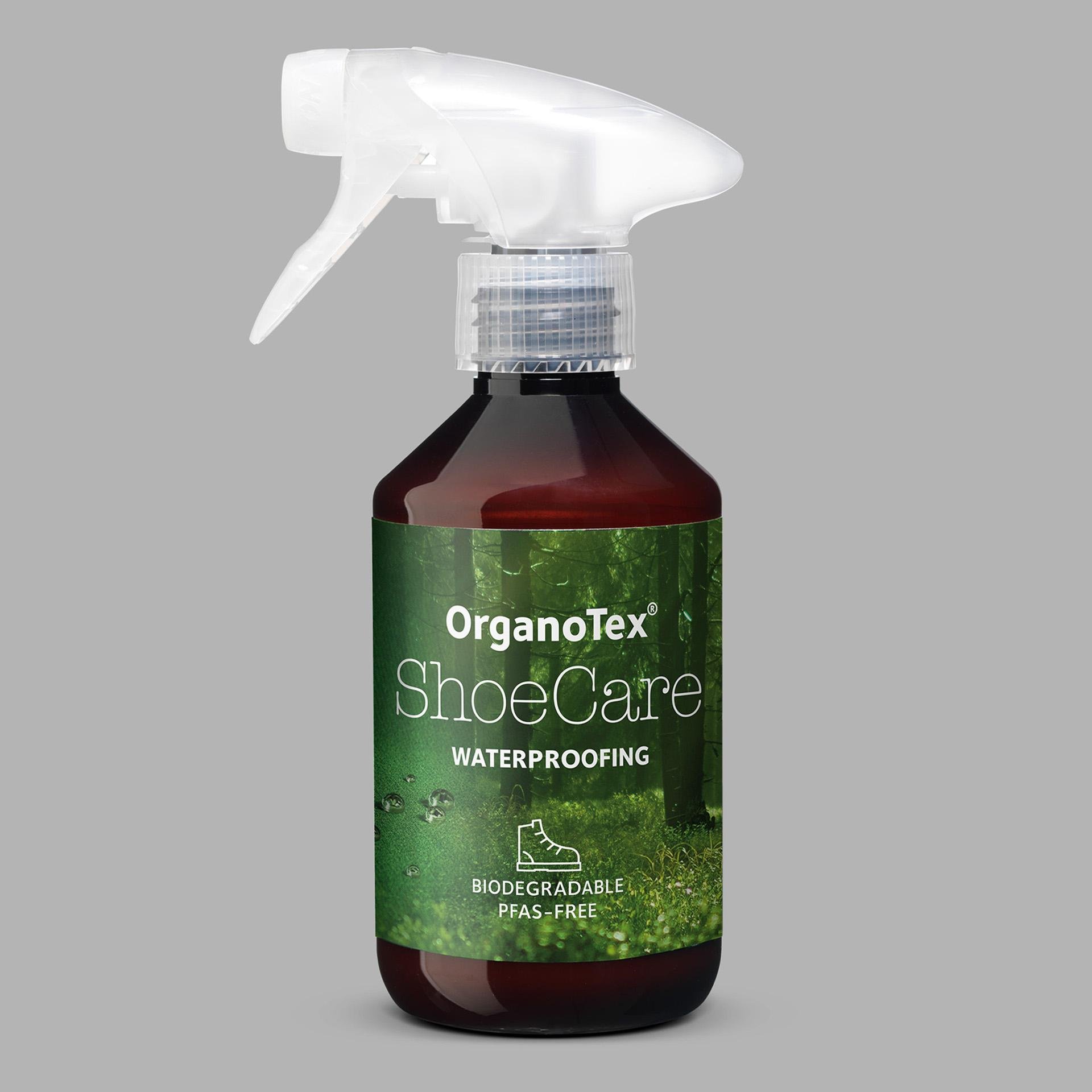 OrganoTex Detergente per scarpe + spray impermeabilizzante per scarpe