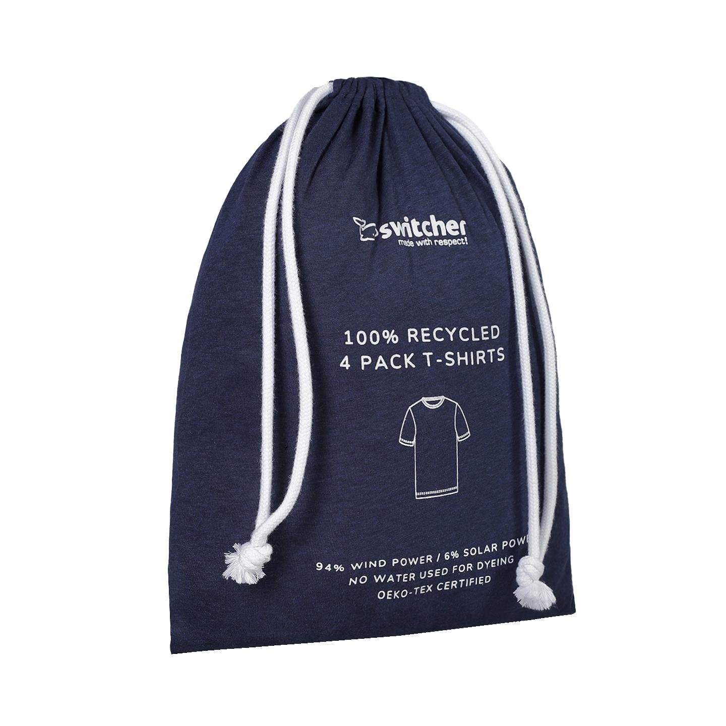 switcher 4-er-Pack Unisex T-Shirt Circular