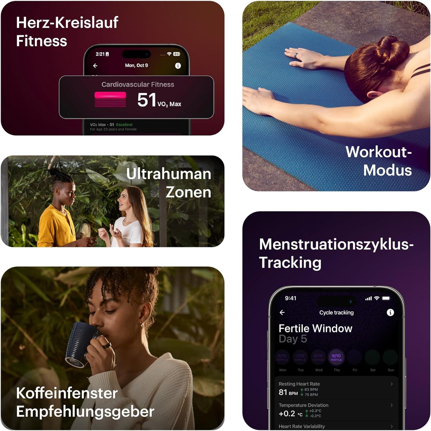 Ultrahuman Ring AIR + Sizing Kit