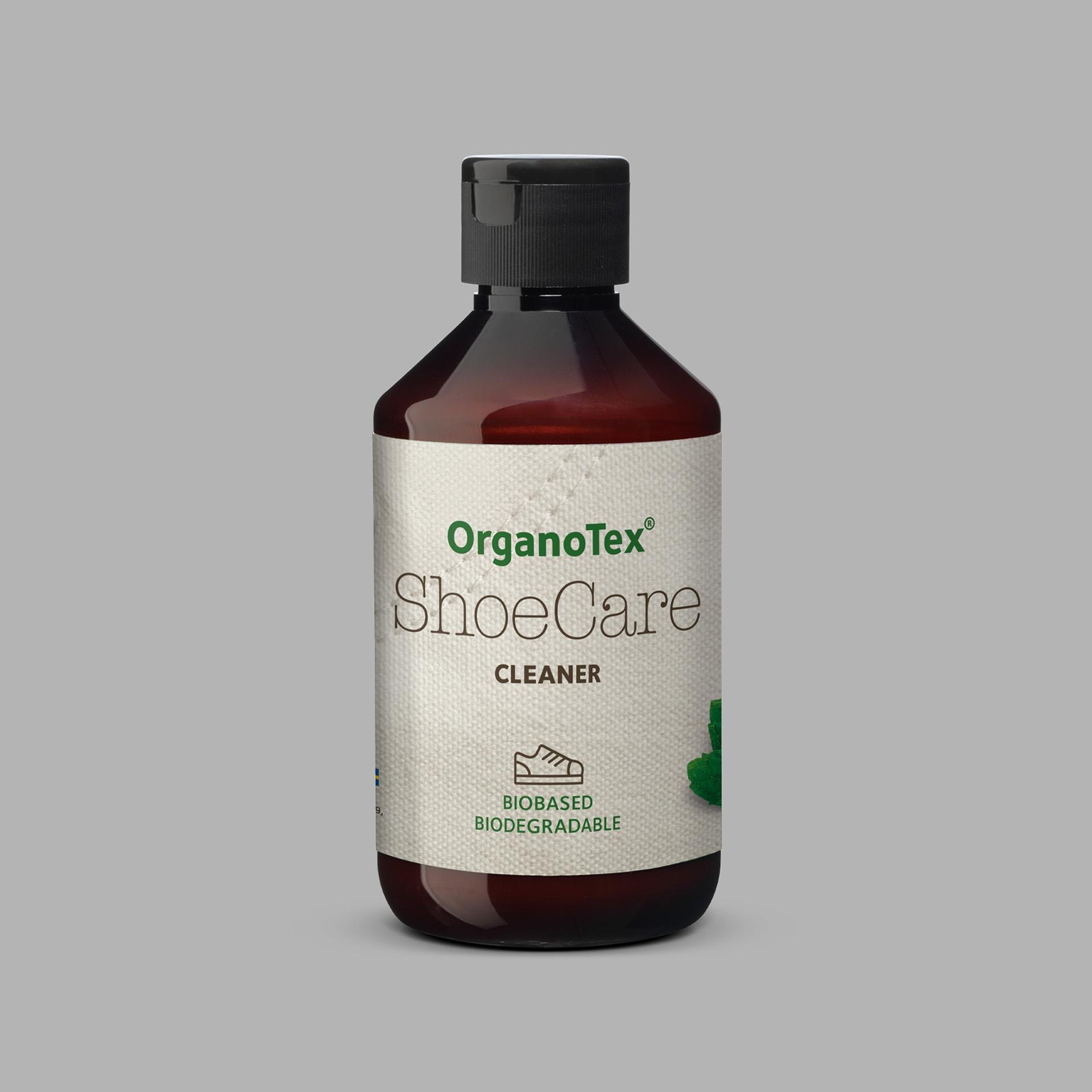 OrganoTex Detergente per scarpe + spray impermeabilizzante per scarpe