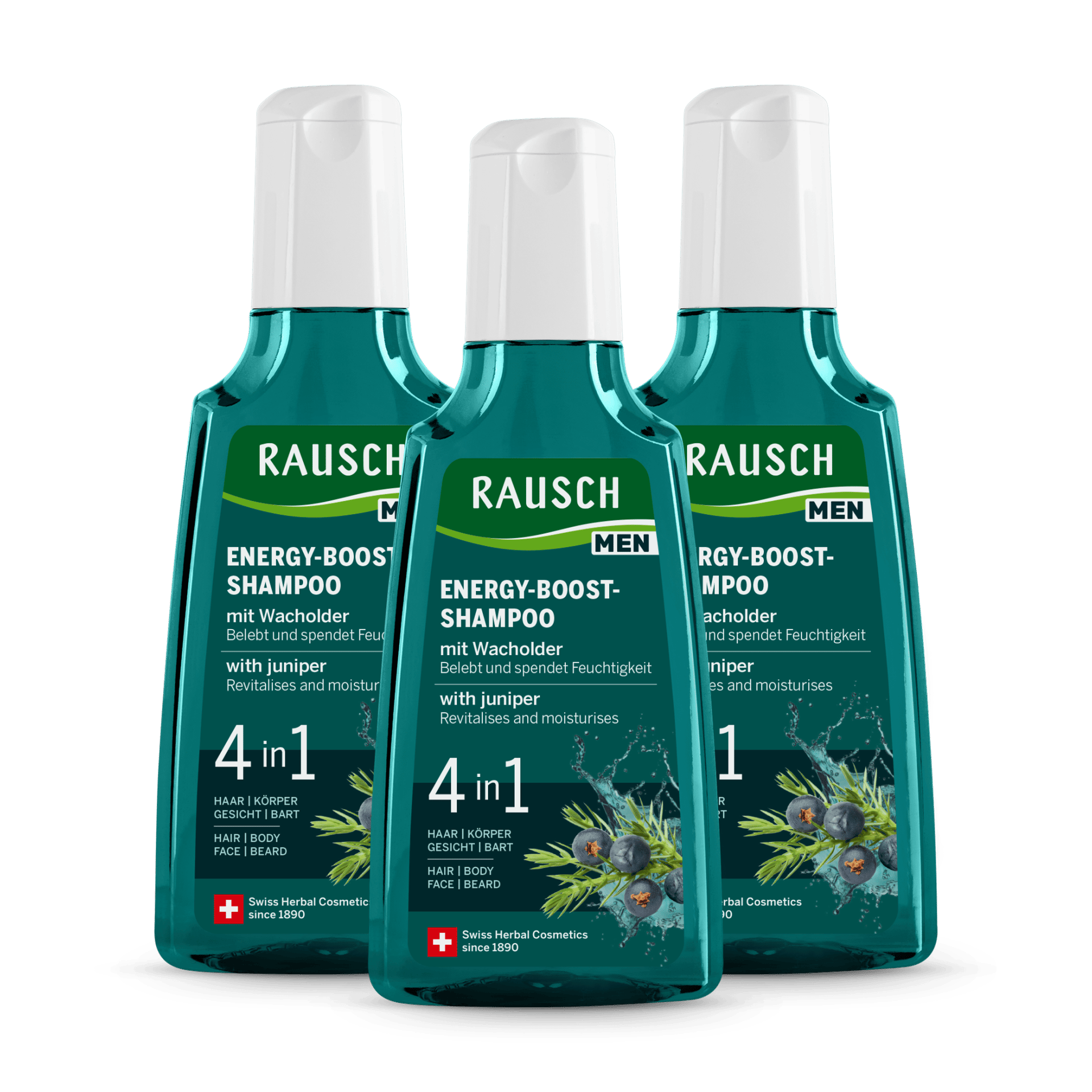 Energy-Boost-Shampoo mit Wachholder - Trio