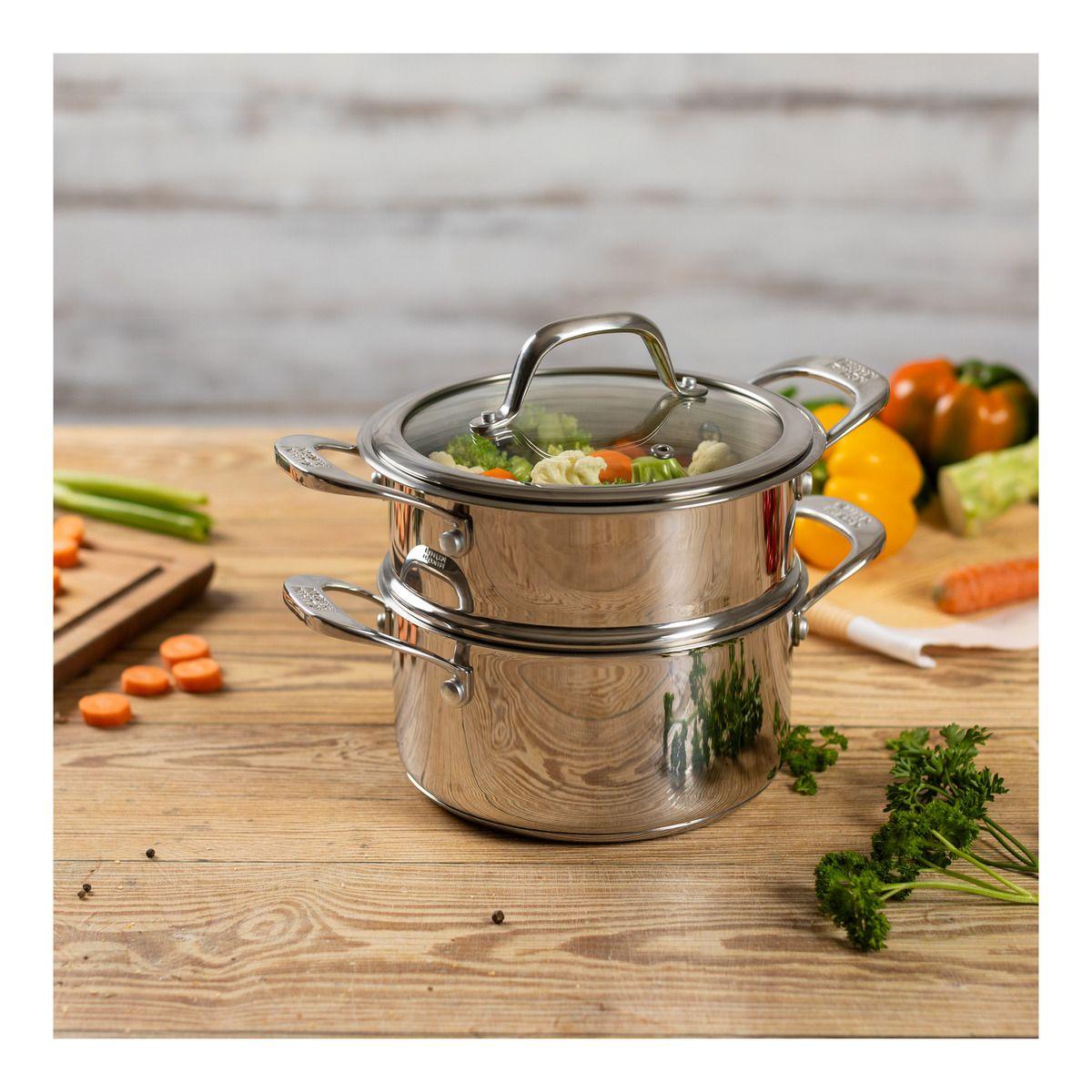 Kuhn Rikon ALLROUND 2-lagiges Dämpfaufsatz Set 3.1 L • Ø 20cm