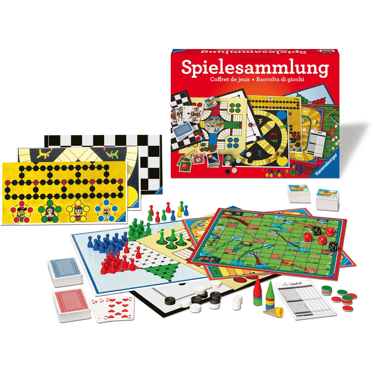 Familienspiel Spielesammlung (DE / FR / IT)