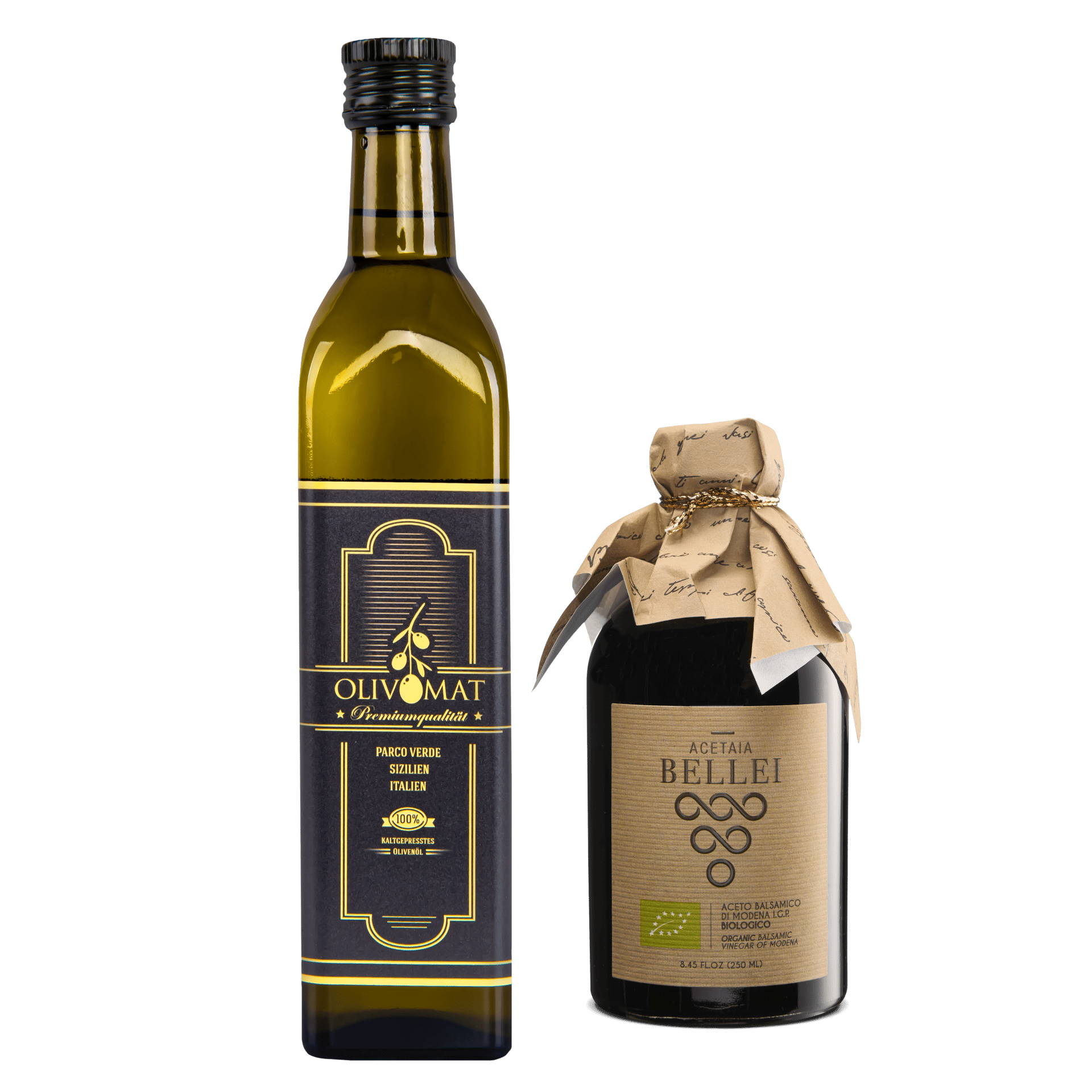 Olivomat Olio di Parco Verde & Aceto Balsamico Bellei 
