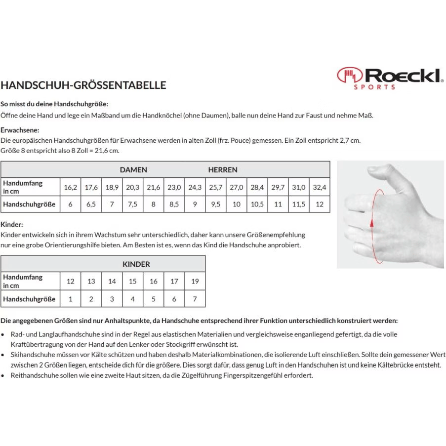 Roeckl MORI 2 gants de vélo à doigts longs