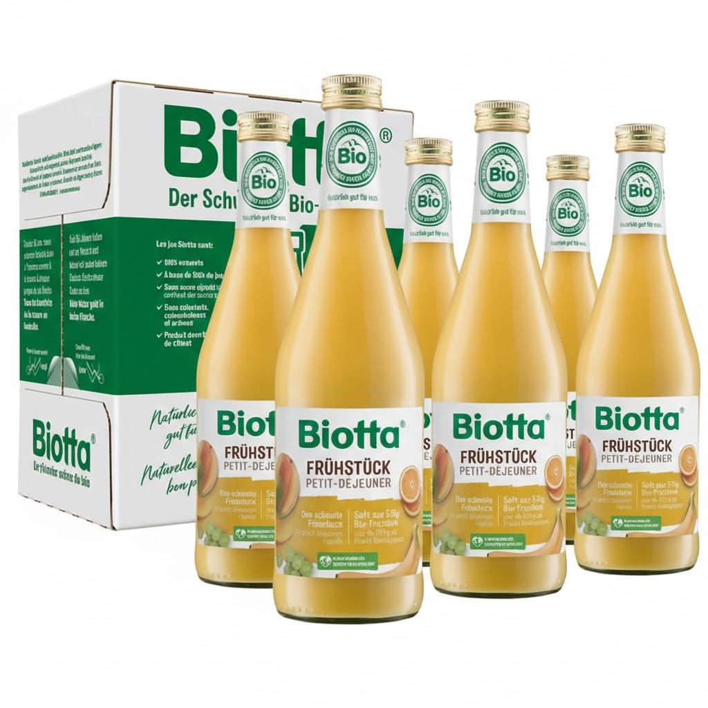 Jus pour le petit-déjeuner 6 x 0,5 l