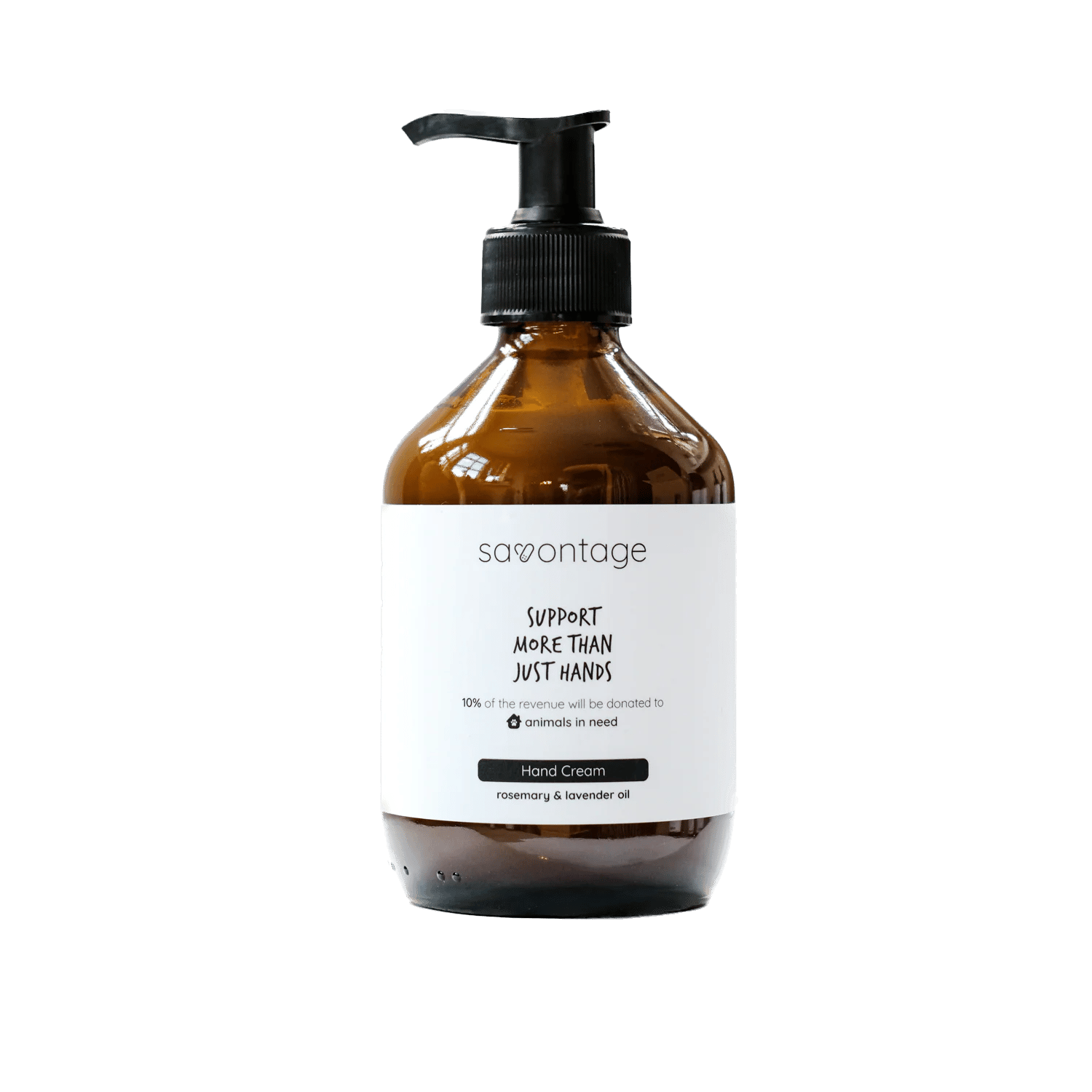 Natürliche Handcreme mit Rosmarin und Lavendelöl