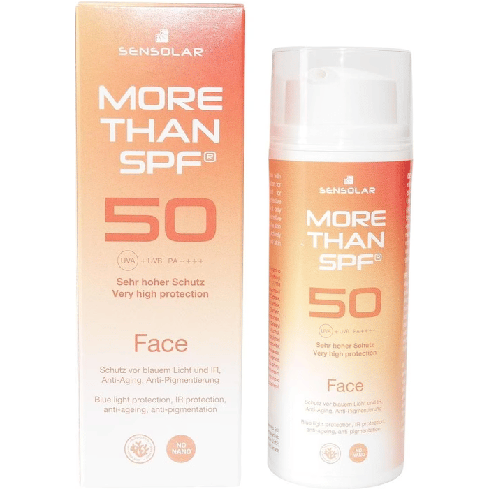 SENSOLAR Protection solaire pour le visage - SPF 50