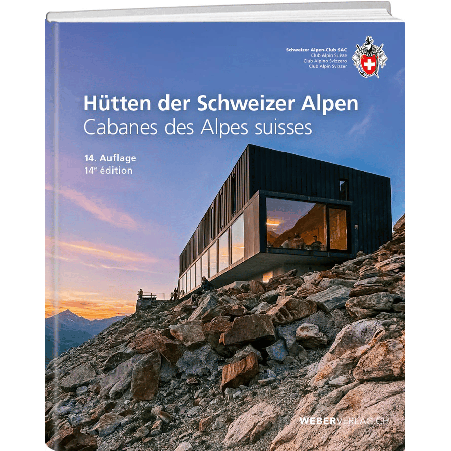 Hütten der Schweizer Alpen