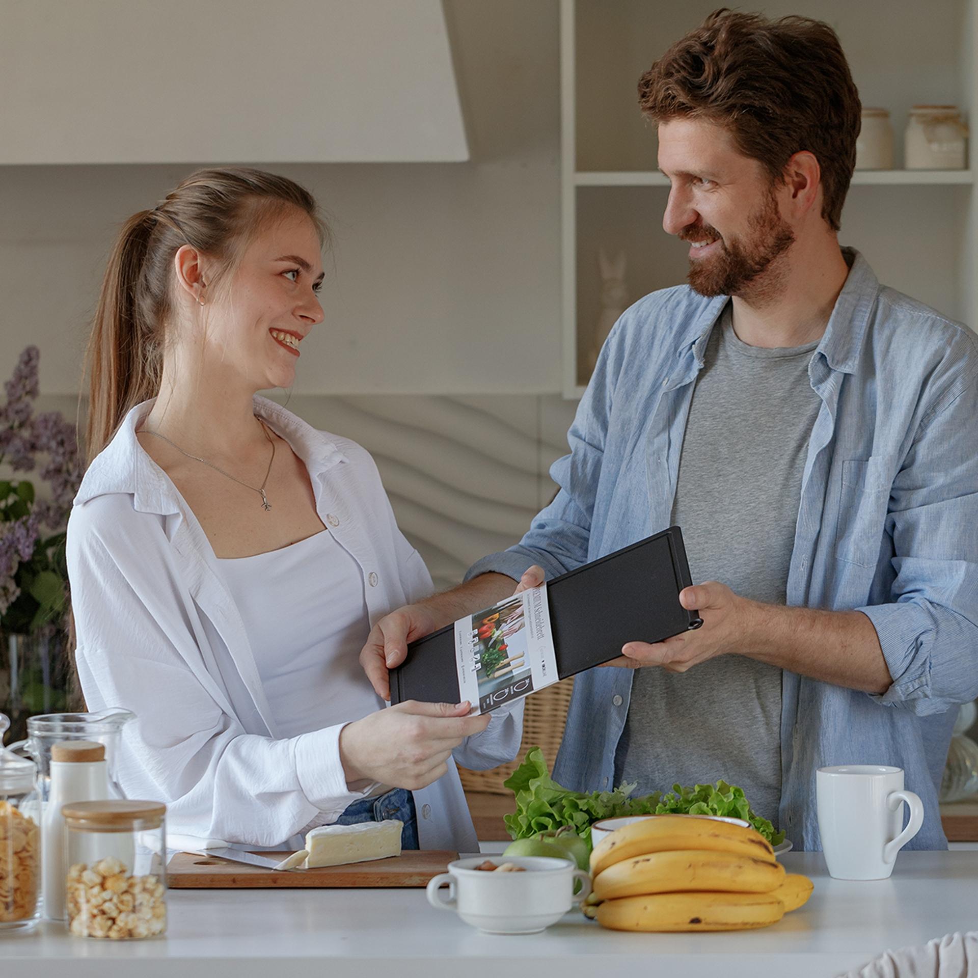 JUST IN CASE Profi Schneidebrett Set