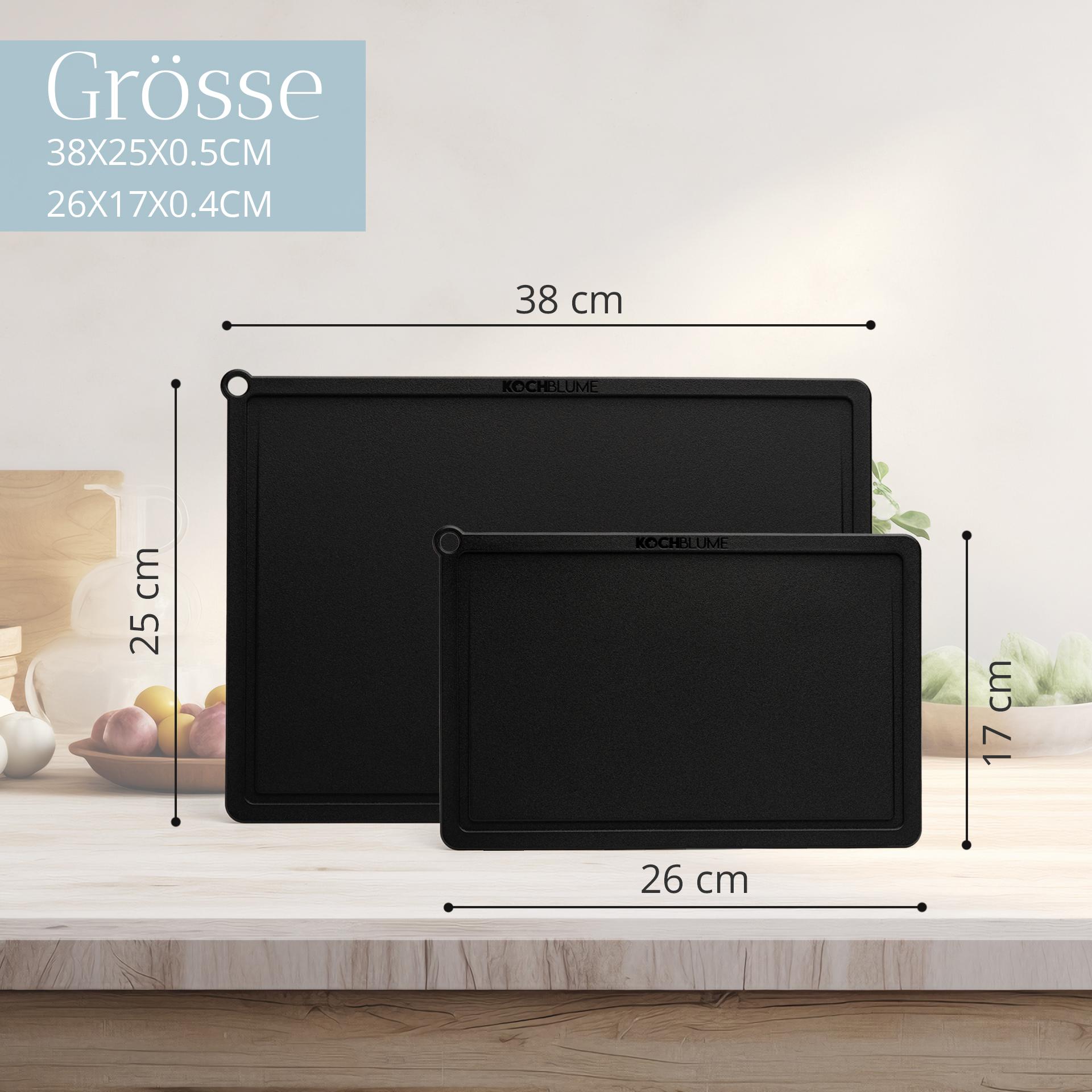 JUST IN CASE Profi Schneidebrett Set