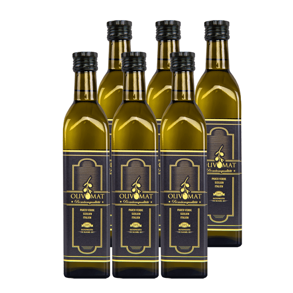 Huile d’olive – 6 bouteilles de 0,5 L