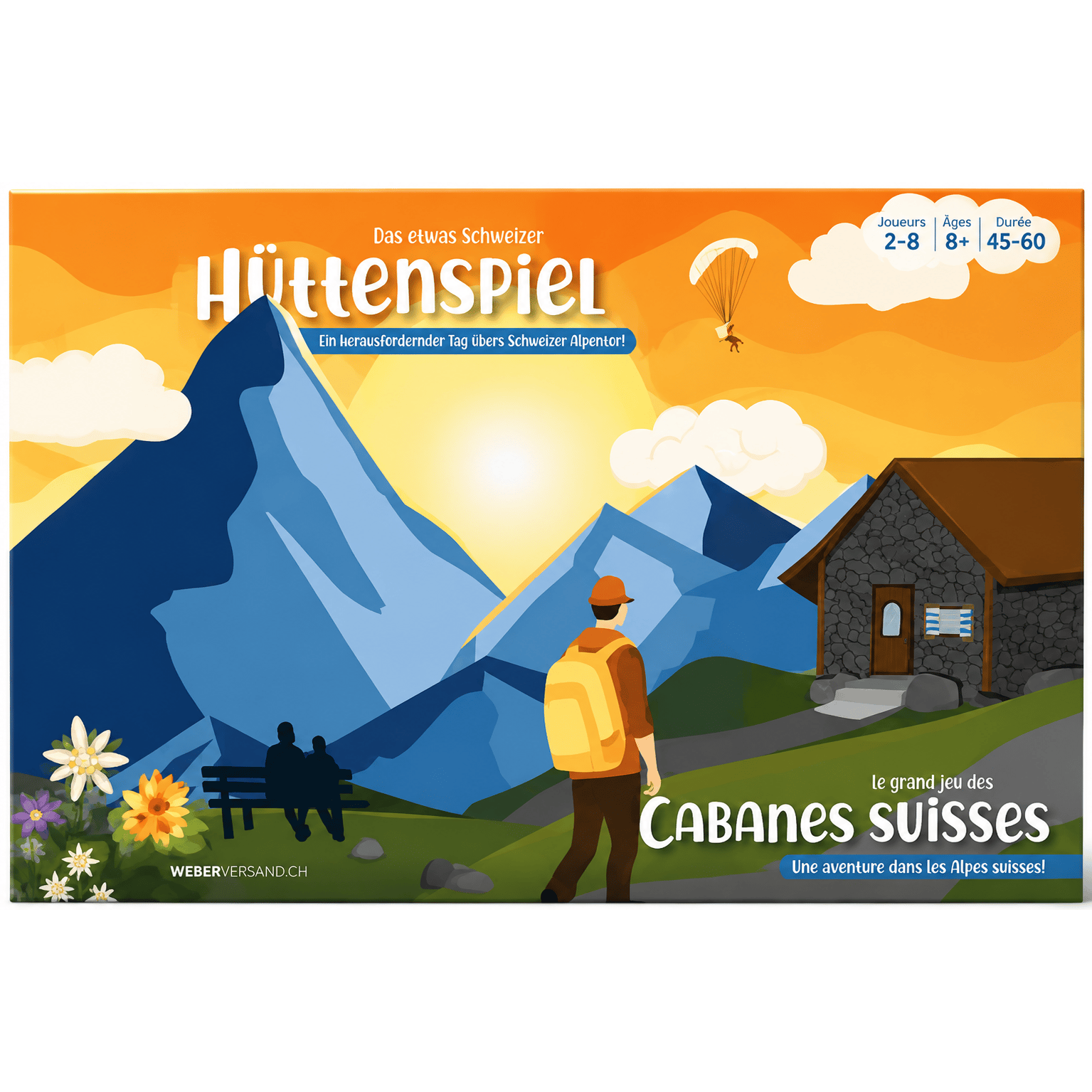 Le grand jeu suisse des cabanes